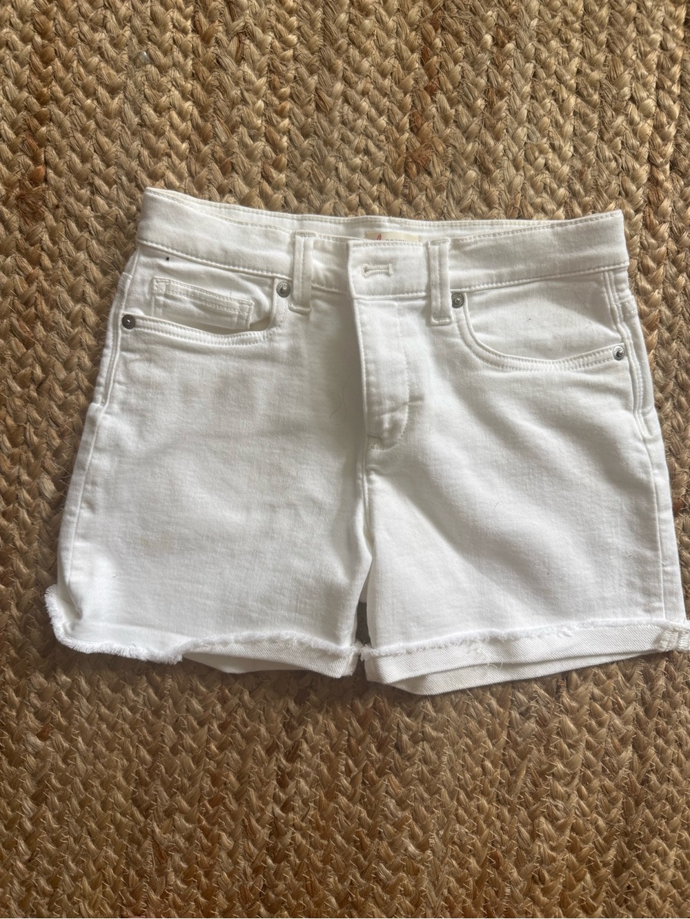 J. Crew White Denim Kids' Shorts